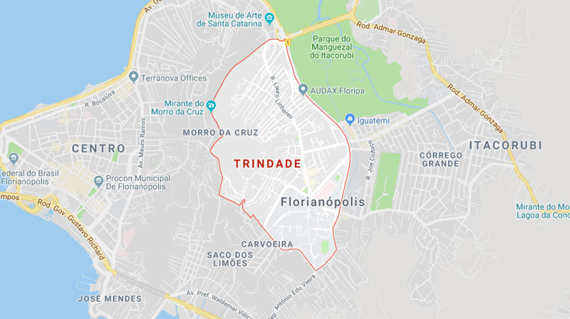 Bairro Trindade Florianópolis