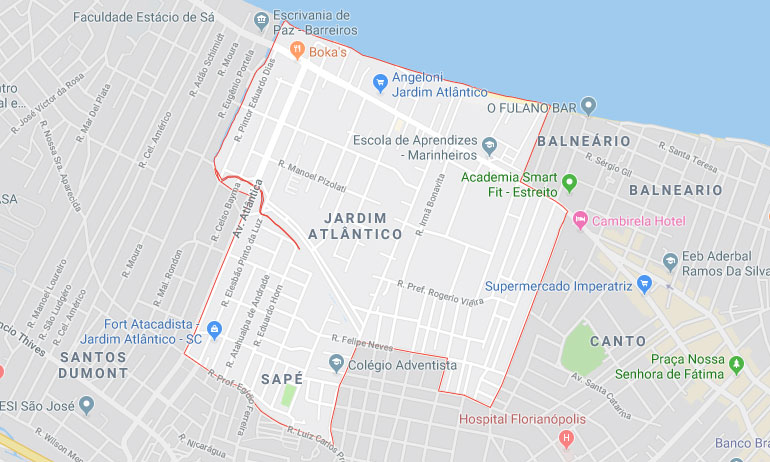 Bairro Jardim Atlântico Florianópolis