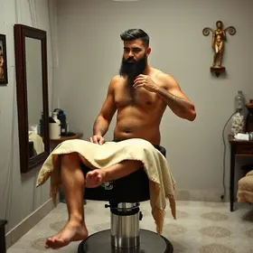 barbearia nudista em Florianópolis