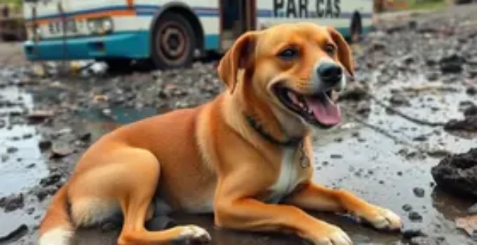 cão de 25 anos