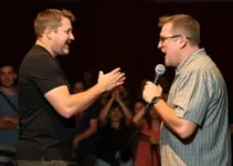 comediante agredida em show