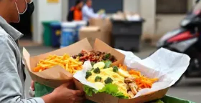 distribuição de marmitas em Florianópolis