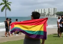 homem espancado Florianópolis