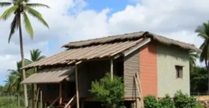 Casa de passagem para indígenas