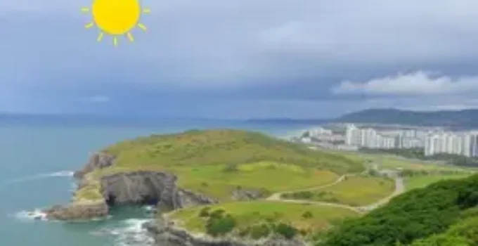 previsão do tempo em florianópolis hoje