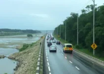 água na pista