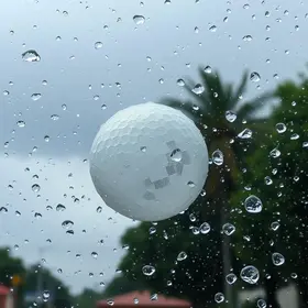 chuva de granizo