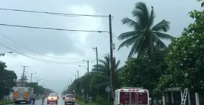 chuva de granizo