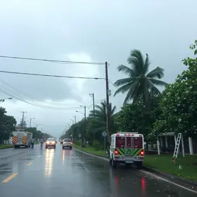 chuva de granizo