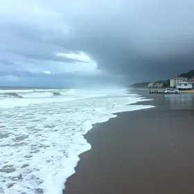 granizo em Florianópolis