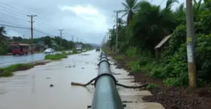abastecimento de água na Grande Florianópolis