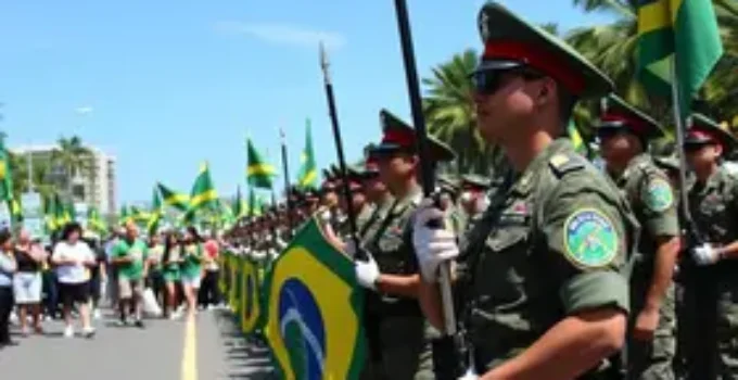 desfile de 7 de setembro