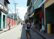 esbarrão em mercado