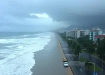 Florianópolis em alerta para temporais