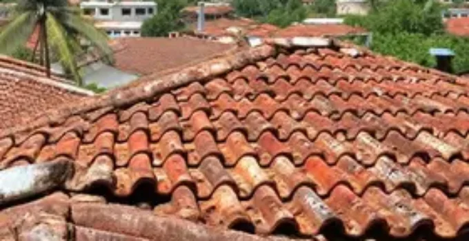 distribuição de telhas