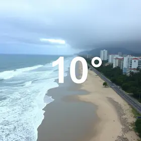 frente fria Florianópolis
