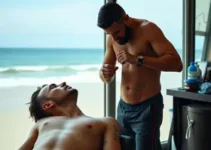 barbearia nudista
