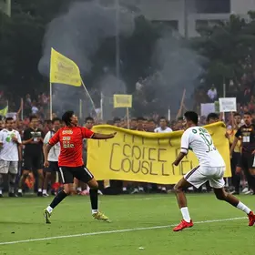 manifestação em Florianópolis