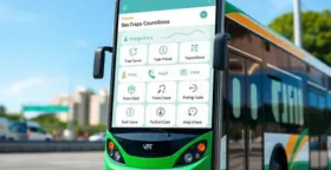 aplicativo de transporte coletivo