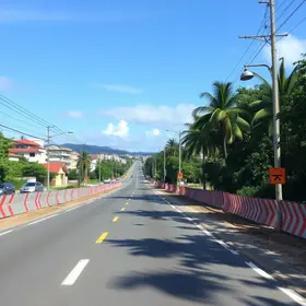 interdição parcial na Avenida da Saudade