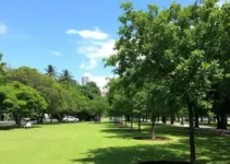 obras no Parque da Luz