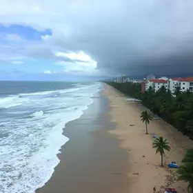 tempo instável em Florianópolis